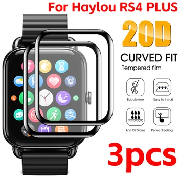 1-3pcs Ekrano apsaugos Haylou Rs4 SmartWatch HD Apsaugine Plėvele Padengti Haylou RS4 Plius SmartWatch Įbrėžimams atsparia Plėvele