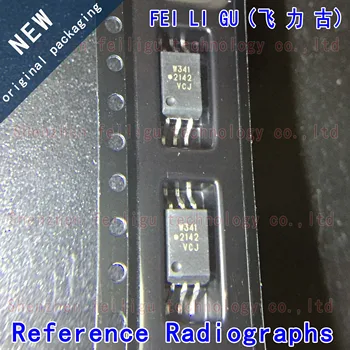 100% Naujas originalus ACPL-W341-500E ACPL-W341 silkscreen:W341 pakuotė:SOP6 3A vartų vairuotojo optocoupler