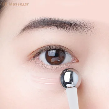 1PC Eye Roller Masažo Stick Paakių Kremas Aplikatorių Kosmetikos Mentele Kovos Raukšlių Veido Šaukštas Lydinio Veidas, Plonos Odos Priežiūros Priemonė