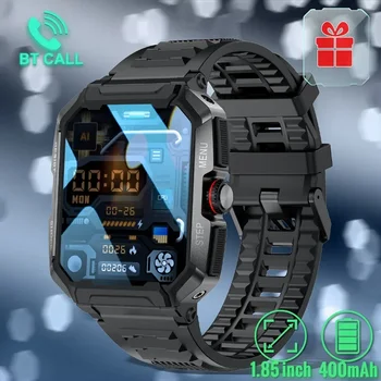 2024 Naujas Smart Watch Vyrų Patikima Karinio Ip68 Vandeniui Laikrodžiai 
