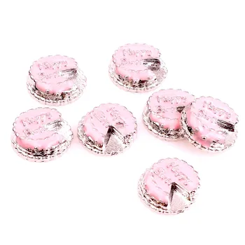 20Pcs/Daug Pink Macaron Tortas Plūduriuojantis Pakabukai Fiting Apranga Pakabukas Kaklo Papuošalai, Aksesuarai
