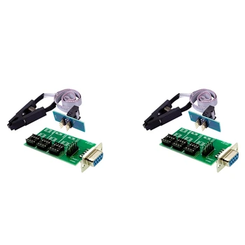2X UPA USB V1.3 Xprog EKIU Chip Tuning Eeprom Programuotojas Valdybos Adapteris Su SOP8 SOIC8 Įrašą 24CXX ir 25 Žetonų(Visas)