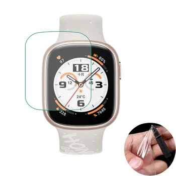 5vnt TPU Minkštas Smartwatch Aišku, Apsauginės Plėvelės Guard Padengti Už Garbę Žiūrėti 4 Ekranas Raštas Watch4 Smart Priedai
