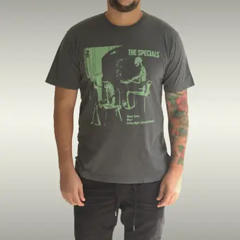 Akcijos Miestas-Vaiduoklis Vyrų t-shirt pagal Chaser Prekės 70's 80's Ska Grupė Tee