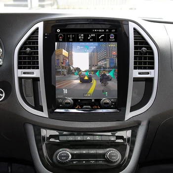 Android 11 8G128GB Mercedes Benz Vito 2012-2020 m. HI-automobilis Automobilio radijo Grotuvas GPS Navigaciją Balsu PX6/G6 4GLET 8core