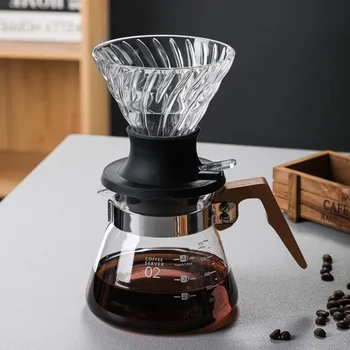 Aukštos kokybės Silikono Sutirštės kavinukas Filtro Rinkinys Tinka Lauko Kempingas Nešiojamų Kavos Puodą Nustatyti Kavinė
