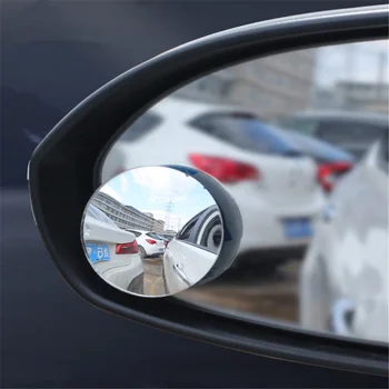 Automobilių side blind spot mažas apvalus veidrodis audi a4 b7 alfa romeo 156 renault megane 2 