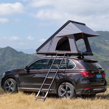 Automobilių VISUREIGIS Van Transporto priemones Montuojamoms Palapinė Aliuminio Trikampis kietas lukštas, lauko kempingas palapinė stogo