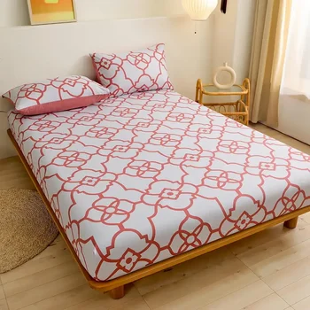 Bohemijos dizaino lova įmontuojami Lakštai sabanas Čiužinys Padengti Su Elastinga Mikropluošto 120*200*30 180*200*30