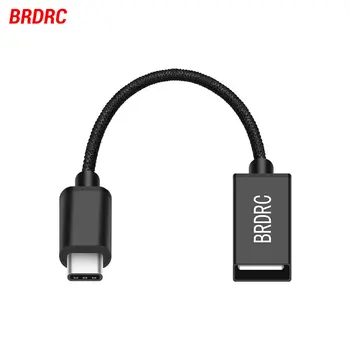 BRDRC OTG Kabeliu USB C USB-A, DJI Mavic 3/AIR 2/2S MINI 2/FPV Akiniai V2 Tablet Telefono Turėtojas Kabeliai Priedai
