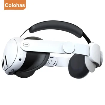 Colohas Naujas galvos Apdangalai už Oculus Quest 3 VR Taurės Elito Dirželis Alternatyvių Galvos Dirželio Reguliavimas Oculus Quest 3 Priedai