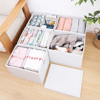 Daugiafunkcis Lankstymo talpinimo Japonų Stilius Paprastas, Įvairios Plastikinės Pakuotės Dėžutės Vaikams, Žaislas organizatorius Miegamasis Organizatorius