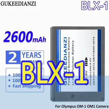 Didelės Talpos GUKEEDIANZI Baterija BLX-1 BLX1 2600mAh 
