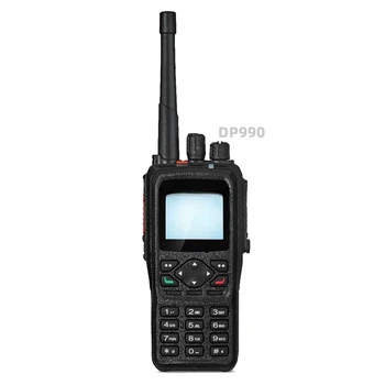 DP990 DP995 DMR profesionalus nešiojamų dvikrypčio radijo ryšio walkie talkie UHF VHF