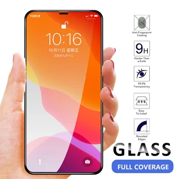Grūdintas Stiklas iPhone 14 Pro Max Screen Protector, iPhone Pro 13 12 11 X Xr Xs Max 6 6P 7 8 Plus SE 2022 Visiškai Padengti Stiklo
