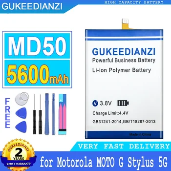 GUKEEDIANZI Baterija MD50 už Motorola Moto G Stylus 5G 2021 2022 XT2131, Didelės Galios Baterija, 5600mAh