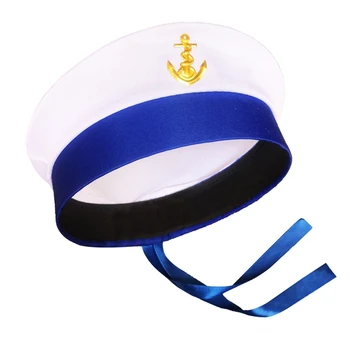 Hat Kapitonas Kostiumas Vyrams Karinio Jūrų Laivyno Jūrų Skrybėlę Jachta Kapitonas Skrybėlę Juokinga Didmeninės