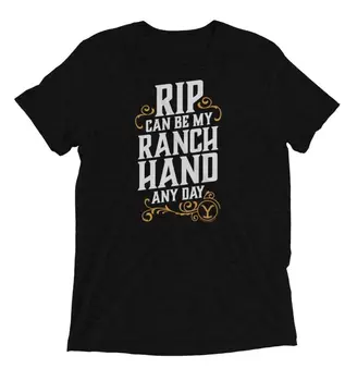 Jeloustouno RIP Gali Būti Mano Ranch Vertus, kiekvieną Dieną Rip Beth Dutton Palaidinukė Marškinėliai