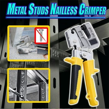 K50 Metalo Stud Crimper Aliuminio Lydinio, Lubų Skylių Replės Gipso Gipso Įrankiai, Tvirtinimo Metalo Įteikė Kilio Replės