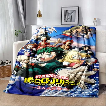 Karšto Japonų anime Mano Herojus Mokslo antklodė lova Iškylą antklodė Oro kondicionavimo sistema Sofos antklodė plona antklodė Pritaikytas antklodės