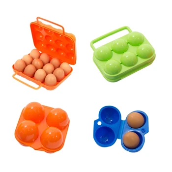 Kiaušinių Laikymo Dėžutė Nešiojamų Plastikinių Kiaušinių Turėtojas Konteinerių