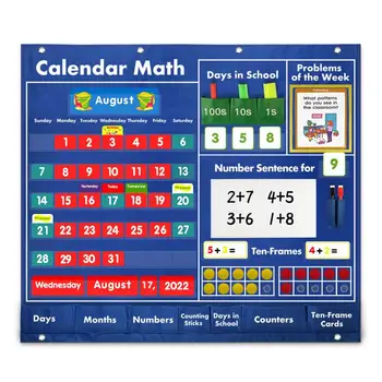 Kišeninis Kalendorius Klasėje Matematikos Kišenės Kalendorių, Studentams, Švietimo Nešiojamų Mokymo Priemonių Už Darželį, Daugkartinio Naudojimo