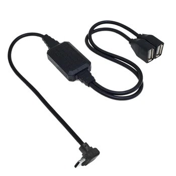 Kištuko 1 vyras 2 prijunkite USB, C-tipo OTG plėtra ir paskirstymo duomenų kabelio apkrova adapteris nukreipimo skaičiuoklė
