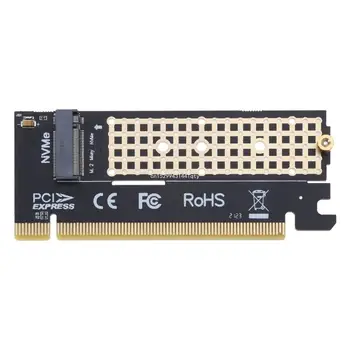 M. 2 Stove PCIE3.0 Adapteris PCI-E X16, kad NVMe už M. 2 SSD Plėtimosi Kortelės Palaikymas 2230/42/60/80 SSD Dropship