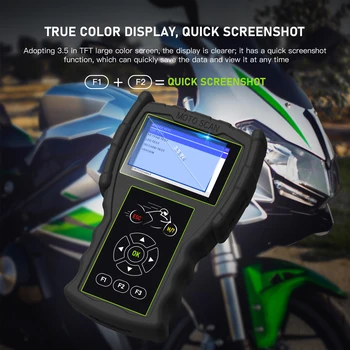 M100 Pro Motociklo Skaitytuvas Motociklų Gedimų Diagnostikos Įrankis Moto Kodas Reader Funkcija Diagnostikos Įrankis 