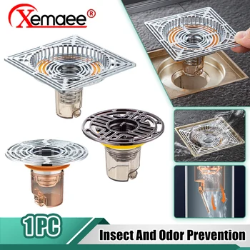 Magnetinis užsidarančios Anti-kvapas ir Vabzdžių Įrodymas, Grindų Drenažo Core Anti Blokavimo Filtras Ekrano Vonios Tualeto Kanalizacijos Dušo Nutekėjimo