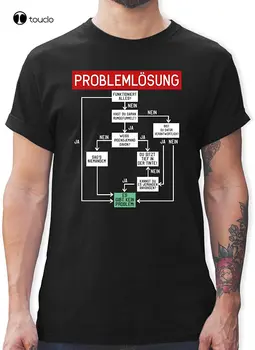 Marškinėliai, - Posakiai – Problemų sprendimas – VYRIŠKI T-Shirt Marškinėliai