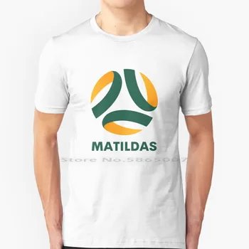 Matildas Australijos Moterų Futbolo Futbolo Rinktinės Marškinėliai 100% Medvilnė, Matildas Australijos Futbolo Komanda Australijos Futbolo Komanda