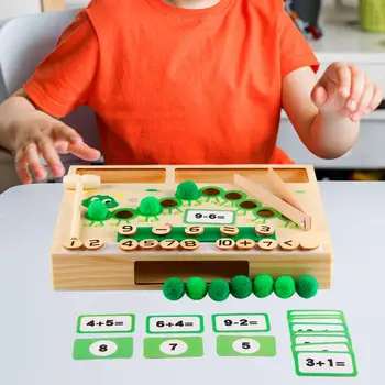 Mediniai Matematikos Skaičiavimo Žaislas To ir Atimties Žaidimas Matematikos Manipulatives Mokymo Žaidimų Berniukams 3 4 5 6 Metų Švenčių Dovanos
