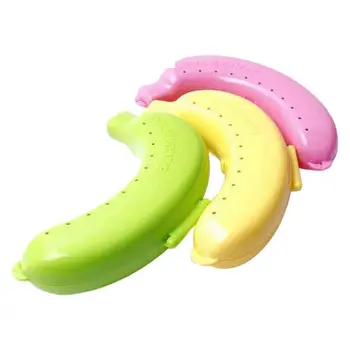 Mielas Bananų Užsklanda Bananų Raštas Konteineris Lauke, Kelionės, Kempingas Vaisių Apsaugos Talpinimo Virtuvės Saugojimo Reikmenys