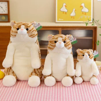 Mielas Tingus Kačių Tuanzi Lėlės Pliušinis Žaislas Mergina Miega Lovoje Namų Puošybai