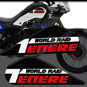 Motociklo Degalų Bako Lipdukai Trinkelėmis Lipdukas, SKIRTAS YAMAHA Tenere 700 T700 XTZ 700 T7 Lipdukas Rinkinys Rinkinys Raštas 2019 2020 2021
