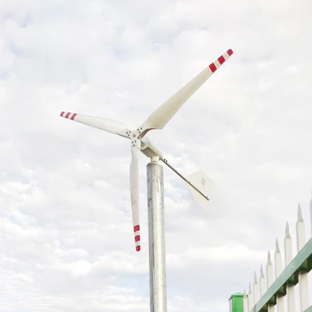 Naujas Horizontalaus Vėjo Turbinų Generatorių 800W 24V 48V tinklų vėjo malūnas Generatorius vidaus vartojimui