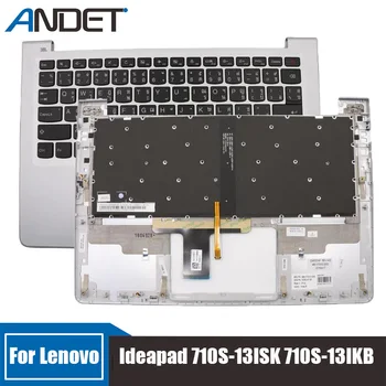 Nauji Originalus Lenovo Ideapad 710S-13ISK 710S-13IKB Tailando Palmrest didžiąsias Klaviatūra NE Touch Pad Su Apšvietimu 5CB0L47128