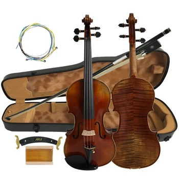 Nemokamas Pristatymas Muzikos instrumentų gamintojas pigūs rankų darbo smuikas, pagamintas Kinijoje HVA08B