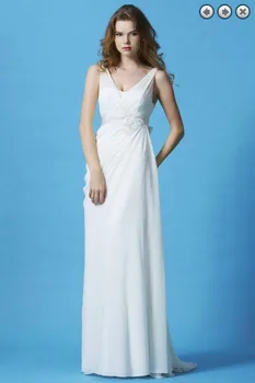 nemokamas pristatymas vakarienė 2018 vestido de noiva formales atgal naujų mados baltas ilgas nuotakos suknelė nuimamas diržas bridesmaid dresses