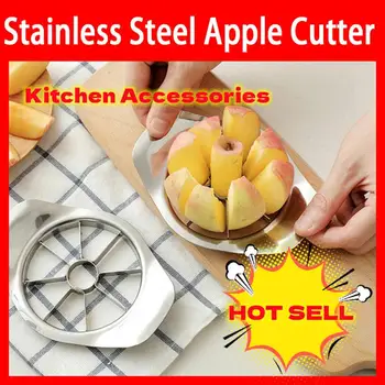 Nerūdijančio Plieno Apple Cutter Virtuvės Reikmenys Kūrybos Slicer Daržovių, Vaisių Įrankis Vaisių Padalinta Pjovimo Virtuvė Įtaisą Įrankiai