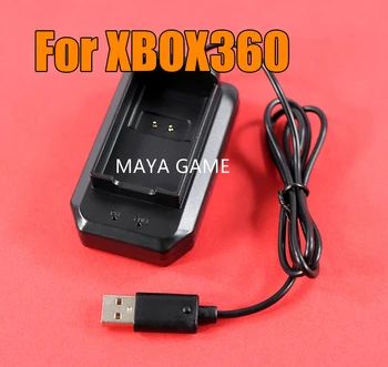OCGAME 10vnt/daug Karšto Pardavimo Juodas Belaidis Valdiklis Baterijos, USB Įkrovimo Kroviklis Dock Station) Xbox360 xbox 360