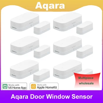 Originalus Aqara Durų, Langų Jutiklis ZigBee Durų Bell Belaidžio Ryšio Smart Durų Jutiklis durų skambutį už XiaoMi Namų HomeKit APP