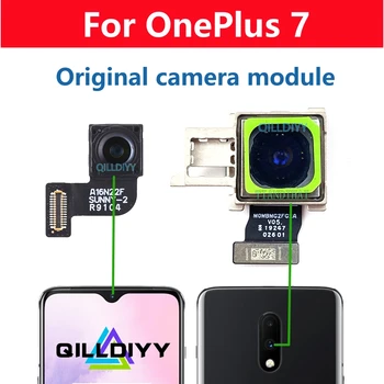 Originalus Priekiniai Atgal Kamera OnePlus 7 OnePlus7 Galiniai Selfie Priekinės Galinės Dalies Pagrindinis Fotoaparato Modulio Pakeitimo Atsarginės Dalys