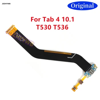 Originalus USB Mokestis Uosto Jack Jungtį Įkraunama Valdybos Flex Kabelis Samsung Galaxy Tab 4 10.1 T530 T536
