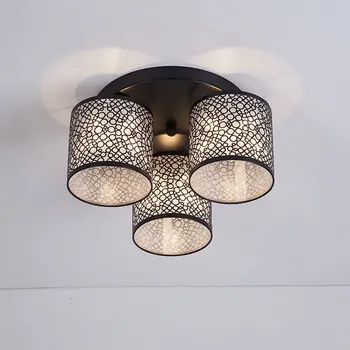 Paprasta Modernių Lubų Lempa, Led Kambarį Šviesos Paprasta Trys Galvos Stilingas Restoranas Namų Miegamojo Lubų Šviesos Šviestuvas
