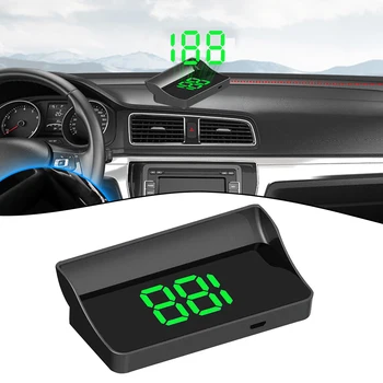 Patvarus, Head-up Displėjus Automobilių Skaitmeninis Greičio HUD GPS Head Up Display MPH Universalus Ridos Automobilių Reikmenys