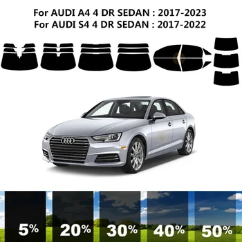Pjaustytuose nanoceramics automobilių UV Lango Atspalvis, Rinkinys, Automobilių Langų Plėvelės AUDI A4 4 DR SEDANAS 2017-2023