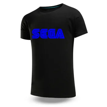 Sega 2023 Naujų Vyrams Pavasarį ir Vasarą Harajuku Decal Trumpas Rankovės Medvilnės Patogus Atsitiktinis Viršūnes Cool T-shirt