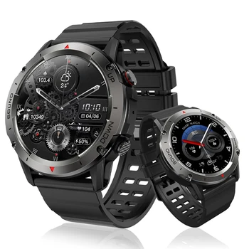 Smartwatch Vyrų Vandeniui Sporto Skambinkite Žiūrėti 400mAh Didelis Baterijos Širdies ritmą ir Kraujo Deguonies Stebėsenos Smart Žiūrėti kalorijų